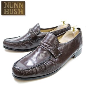 デッドストック　11W表記　29cm相当　 NUNNBUSH DRESS ナンブッシュ　ストラップローファー　革靴　レザーシューズ　ブラウン/U9041