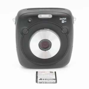 ★新品級★ FUJIFILM フジフイルム ハイブリッドインスタントカメラ instax SQUARE SQ10 チェキスクエア ブラック