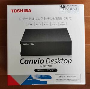 新品未開封品 6TB 外付けハードディスク 東芝 TOSHIBA×BUFFALO 外付HDD