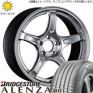 235/60R18 サマータイヤホイールセット T33エクストレイル etc (BRIDGESTONE ALENZA001 & SSR GTX03 5穴 114.3)