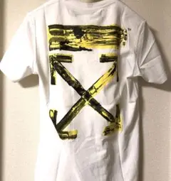 新品未使用 off-white プリントTシャツ タグ付き Sサイズ