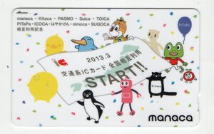 ☆　デポのみ　MANACA 交通系カード全国相互利用　マナカ　美品　使用可　☆