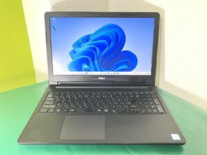 【埼玉発送】【動作確認済】DELL / Vostro 15-3568 / Intel(R) Core(TM) i3-7130U CPU @ 2.70GHz 2.70GHz / 4GB / SSD128GB / Windows11Pro