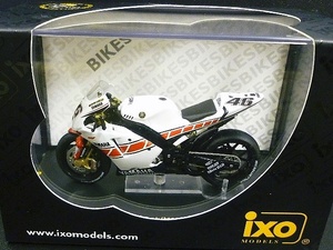  イクソ製品 1/24 ヤマハ YZR-M1 #46　V ロッシ バレンシアGPバージョン YAMAHA YZR M1 VALENCIA Moto GP 2005 ヤマハ☆ワークスカラー