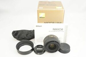 ■美品・元箱■ Nikon ニコン AF-S DX NIKKOR 35mm F1.8G #G0036