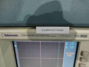 中古Tektronix TDS3034B Digital Phosphor Oscilloscope e*Scope 通電OK(GAMR41217A002)