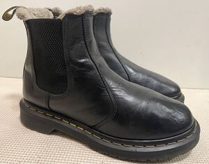 Dr Martens ドクターマーチン サイドゴア ブーツ内側ボアUK5黒