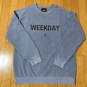 TODAY edition×6 ロク roku トゥデイエディション スウェット トレーナー リバーシブル 6×TODAY WEEKDAY SWT