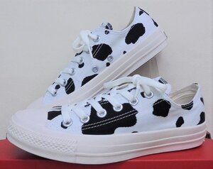 ★2023春夏★CONVERSE ALL STAR COWSPOT OX(コンバース　オールスター　カウスポット　OX）ホワイト25.0（送料無料！）