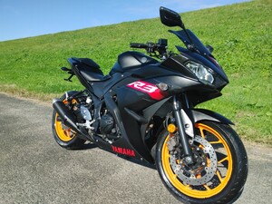 ヤマハ　YZF-R3 RH07J ABS 書類付き　R25 エンジン始動　良好　検　Ninja　CBR VT バリオス　