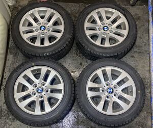 送料無料　205/55R16 91Q（YOKOHAMA）ice GUARD iG20 BMWアルミホイール付き　PCD120 16×6J EH2 IS34 ハブ径73 5穴　C.190