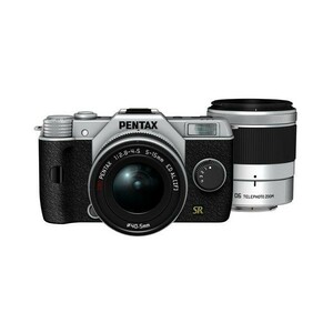 中古 １年保証 美品 PENTAX Q7 ダブルズームキット シルバー