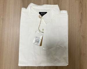 新品未使用品　A.P.C. アーペーセー　シャツ　ホワイト　L