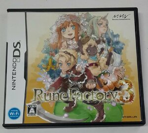 任天堂 Nintendo DS ニンテンドー ゲームソフト RuneFactory ルーンファクトリー3 ハガキ付き 動作確認済み