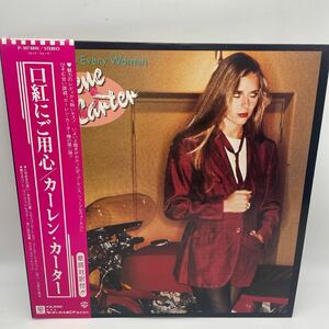 【帯付】カーレン・カーター/Carlene Carter/口紅にご用心/Two Sides To Every Woman/LP/レコード/P-10748W