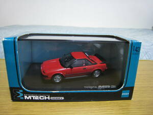 M-TECH　エムテック　1/43　トヨタ　MR2　AW11　レッド