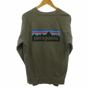 パタゴニア Patagonia 20AW トレーナー スウェット オーガニックコットン ロゴプリント グレー 灰色 S 39609FA20 メンズ