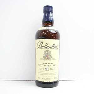 1円~Ballantines（バランタイン）21年 ベリーオールド 43％ 700ml S24L080004