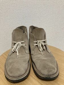 Clarks Originals クラークス デザートブーツ サイズ US 7 1/2 スエード ベージュ 茶 メンズ シューズ 靴