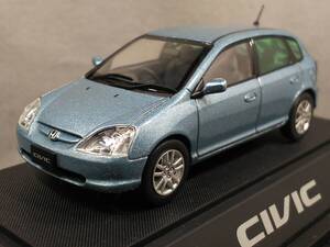 EBBRO HONDA CIVIC 薄いブルーメタリック系 エブロ ホンダ シビック ミニカー HONDA 縮尺1/43 同梱歓迎 匿名配送