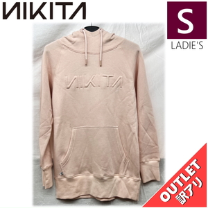 【OUTLET】NIKITA REYKJAVIK CLASSIC PO HOODIE カラー:BLUSH PINK Sサイズ レディース スノーボード スキー パーカー トップス