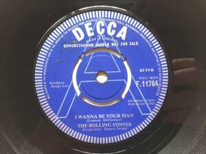 〇ROLLING STONES I WANNA BE YOUR MAN/STONED UK PROMO DJ SAMPLE DEMO F.11764