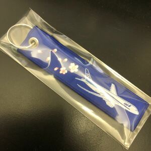 未使用★激レア★ANA 全日空 フライトタグ キーホルダー 桜 Inspiration of JAPAN ★非売品