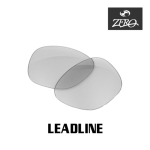 オークリー サングラス 交換レンズ リードライン ミラーなし LEADLINE OAKLEY ZERO TECH BASE製 互換レンズ