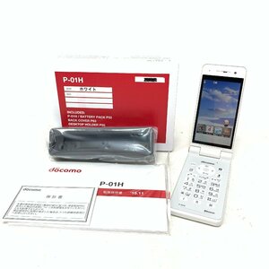 【未使用品/箱あり】Panasonic/ドコモケータイ P-01H/docomo/ホワイト/12995