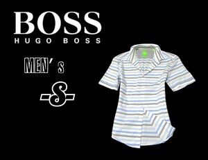 メンズS◇HUGO BOSS◇ボタンダウン半袖シャツ