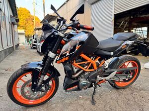 KTM 250DUKE 走行28450キロ エンジン始動動画有り！返品可能！デューク250 2016年モデル ABS付き