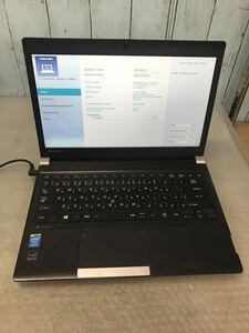 TOSHIBA R73/W4M，i7-4710MQ/8GB/1TB/アダプタ無し　Bios起動ok その他動作未確認　本体のみ，中古現状品（100s）