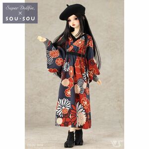 新品　ボークス　volks SD SDGR DD ドレス　SOU・SOU みたて衣コーデセット 貼付まつり足袋