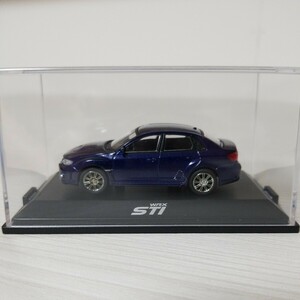 1/64 スバル ディーラー特注 SUBARU WRX STI IMPREZA インプレッサ セダン カラーサンプル 紫パープル?