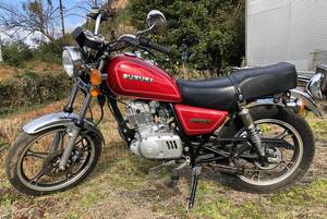 スズキ　GN125H 走行距離17338km　バッテリー・キャブレター新品　書類あり　現車確認可能　　　