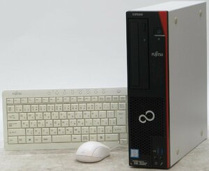 富士通 ESPRIMO D587/RX FMVD26052P ■ i5-6500/DVDマルチ/省スペース/第6世代/Windows10 デスクトップ