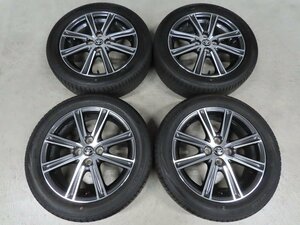 トヨタ 160カローラ フィールダー 185/55R16 純正 NRE161 W×B ダンロップ 5.5J +45 PCD100 4穴 バリ溝 ガリ傷無し