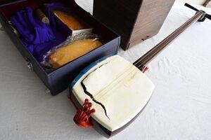 【美品】三味線 ケース 一式 紅木 堅木 和楽器