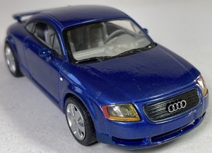 【カスタムウイング】Ж ミニチャンプス 1/43 PMA 初代 アウディ Audi TT Coupe 8N 1998 ブルー Blue MINICHAMPS アンテナ欠損 車体のみ Ж