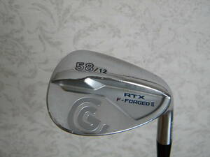 【中古】クリーブランド RTX F-FORGED Ⅱ 58°/12°／N.S.PRO950GH（S）