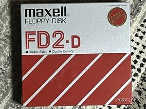 即決 新品未開封 maxell フロッピーディスク FD2-D FD2-256D-1100 マクセル 10入り