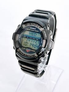 ML333【RUP】★1円～★ 稼働 CASIO カシオ G-SHOCK Gショック MR-G MRG-1 デジタル文字盤 メンズ腕時計 クオーツ QZ アラームクロノ チタン