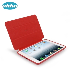 即決・送料込)【スタンド機能付きスリムケース】ahha iPad mini 3/2/1 Slim Case Ronay Chili Red