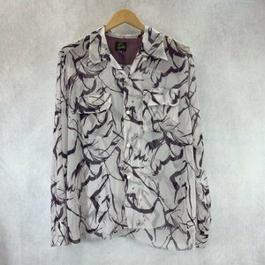 Needles ニードルズ KP082 C.O.B. CLASSIC SHIRT POLY CHIFFON Pt. クラシック シャツ オープンカラー トップス メンズ M ニードルス