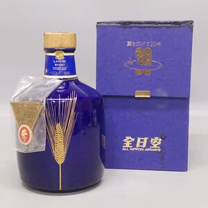 古酒 未開栓 SUNTORY サントリー ウイスキー ANA 全日空 創立30周年記念 陶器ボトル 特級 箱付 760ml 43％ 重量1401g Z6262F