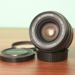 ミノルタ MD W. ROKKOR 24mm f2.8 広角 オールドレンズ 88