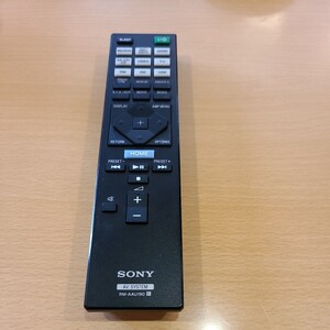 RM-AAU190 SONY　リモコン　ソニー