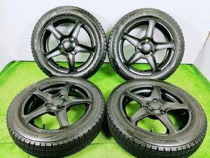 ★ブリヂストン VRX2★145/65R15 2018年 15x4J +27 3穴 PCD112 中古スタッドレス4本【宮城発 送料無料】MYG-A10950