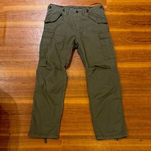 visvim EIGER SANCTION PANTS size4 OLIVE 送料無料　0118105008013