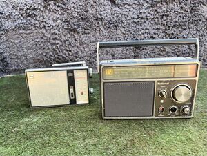 ナショナル MODEL NO・RF-1090 ラジオTOSHIBA 東芝 トランジスタラジオ RADIO TRANSITOR FM AM 昭和レトロジャンク